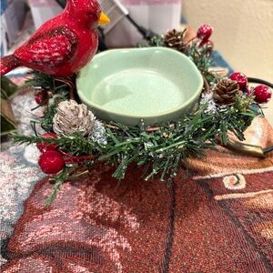 Scentsy Red Cardinal Holiday Warmer